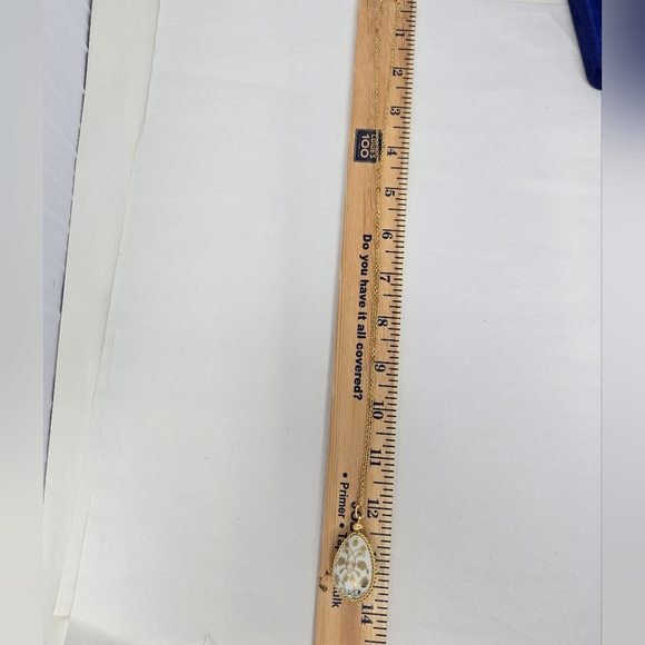 Vintage Franklin Mint Flowers Of Spring Bisque Easter Egg Necklace 12k Chain - Picture 4 of 6